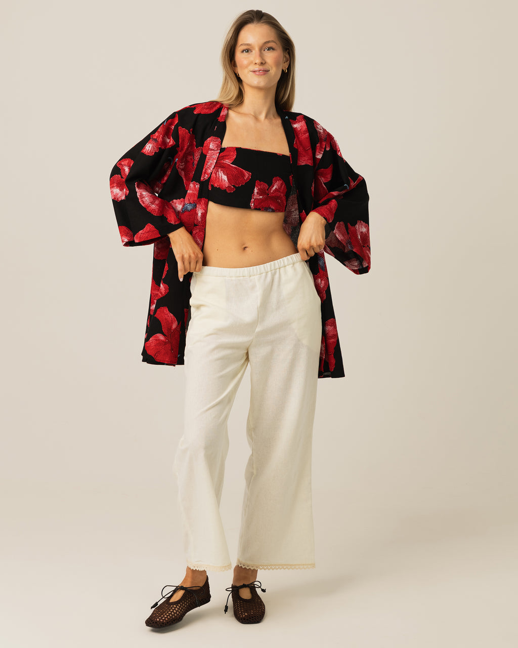 Kimono HIRO - kwiaty
