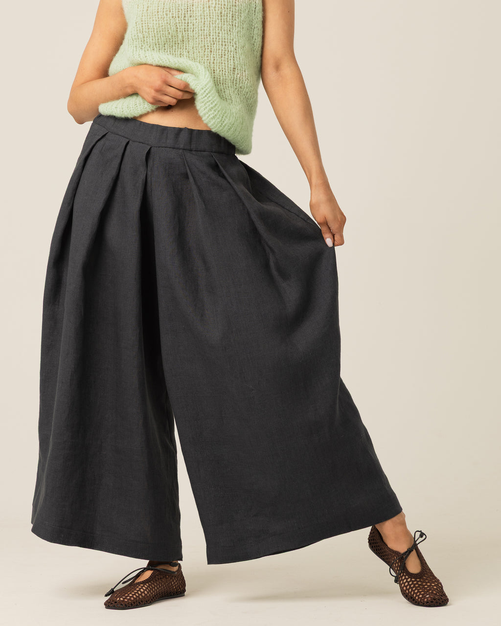 Spodnie HAKAMA - 100% Len