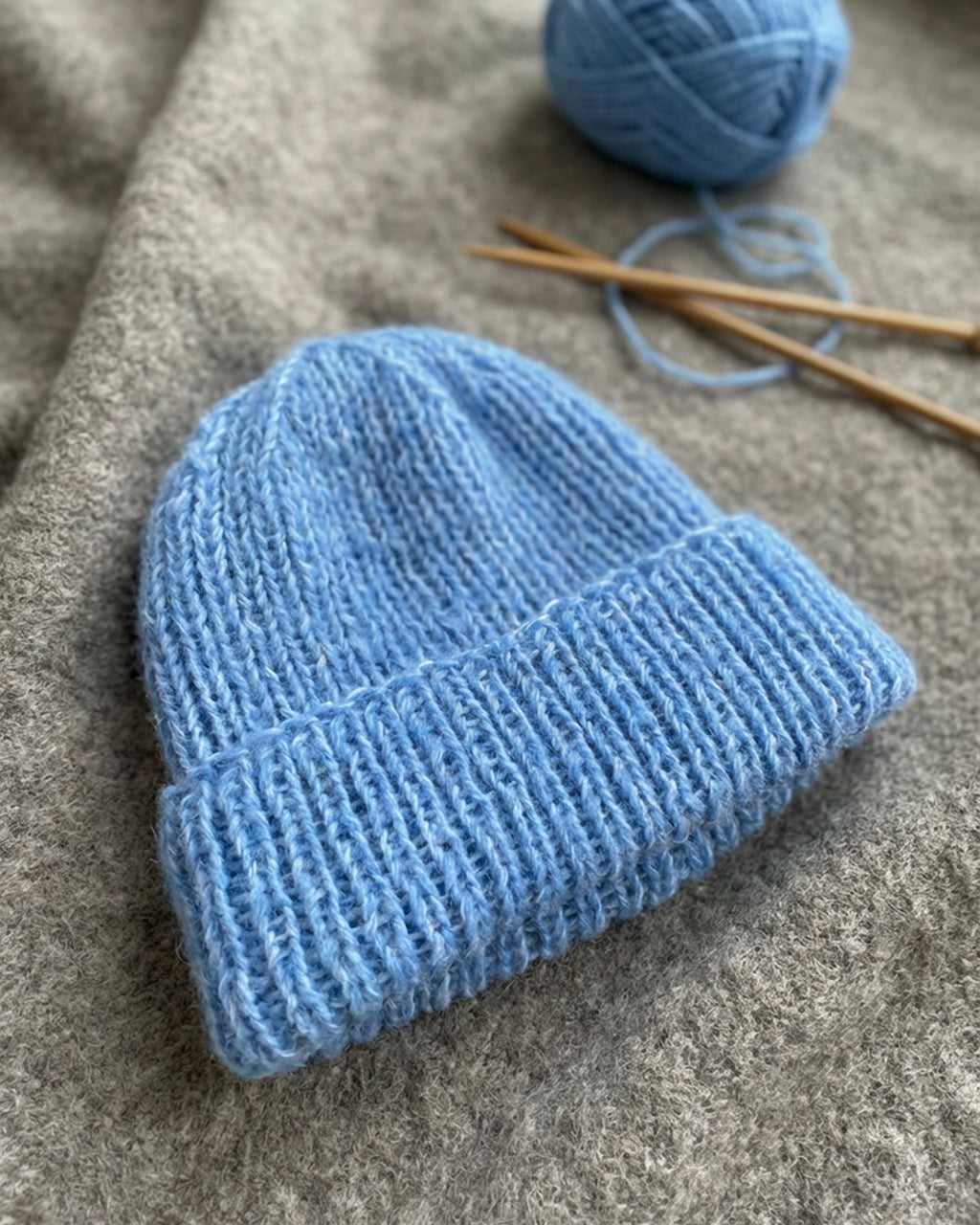 Czapka DARLA - Jasny Jeans