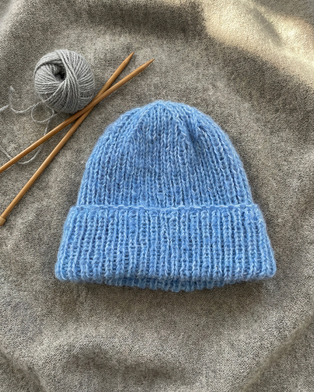 Czapka DARLA - Jasny Jeans