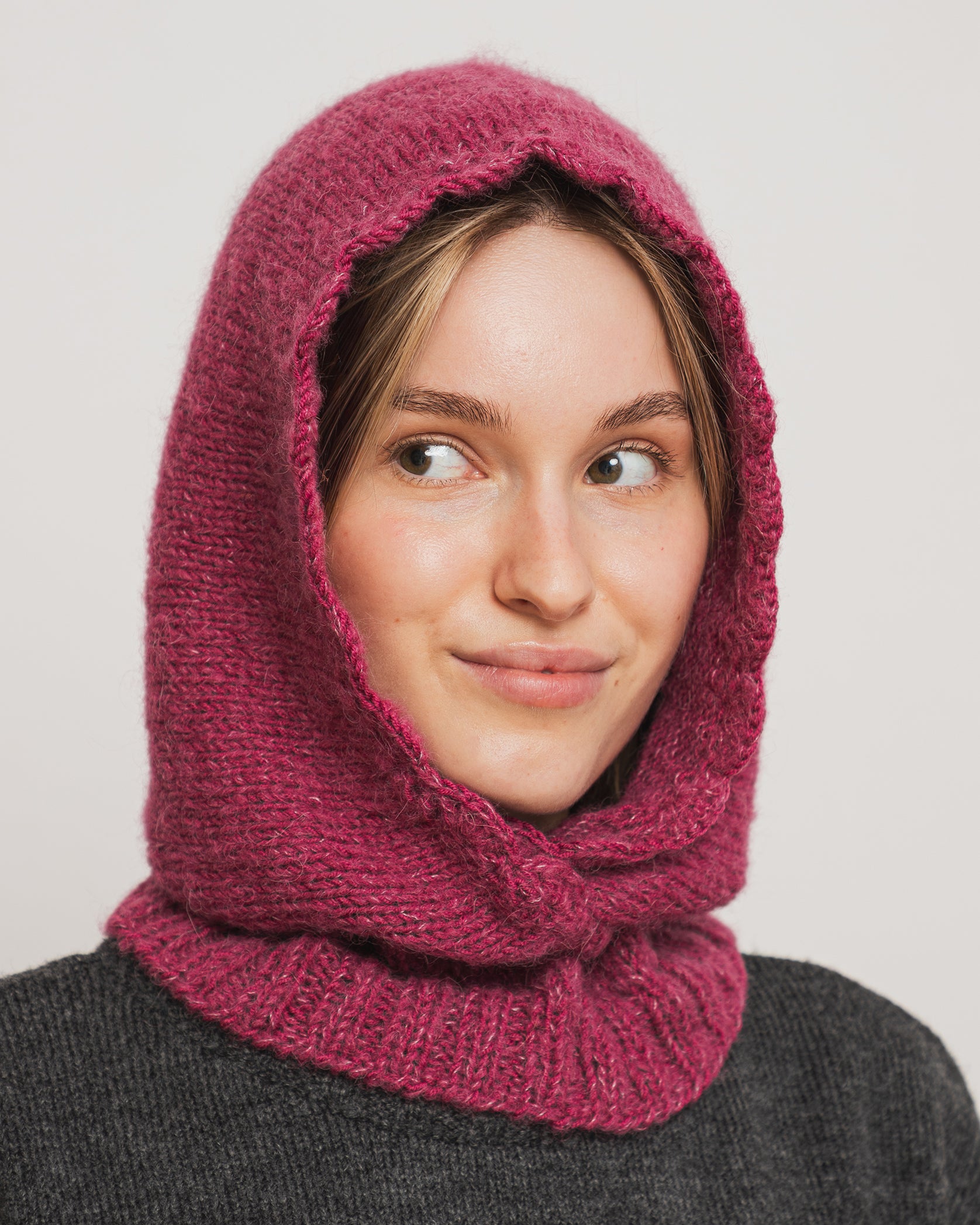 Balaclava DOLORES - MALINOWA