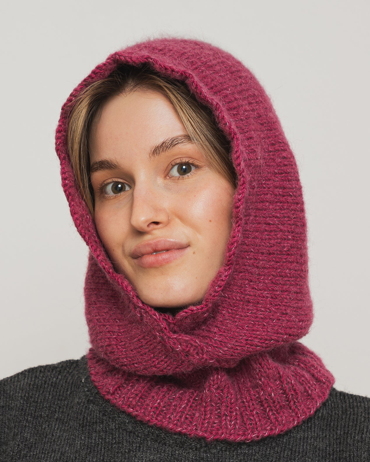 Balaclava DOLORES - MALINOWA