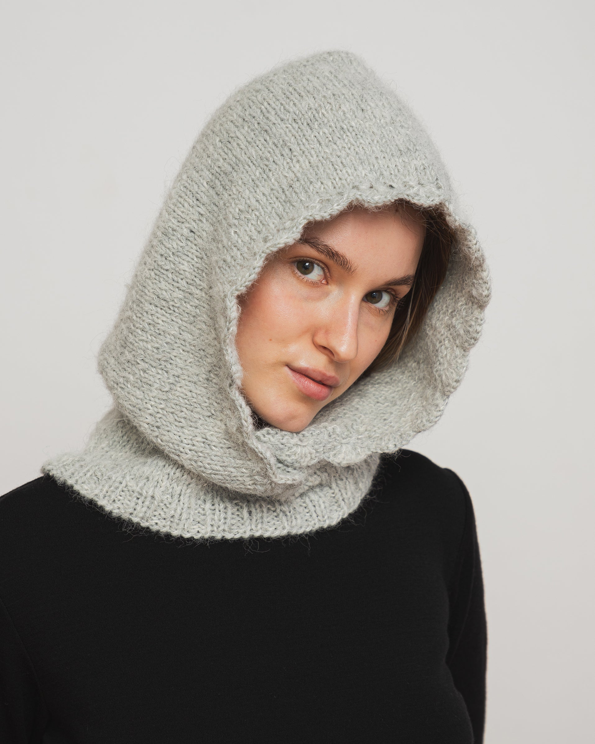 Balaclava DOLORES - SZARA