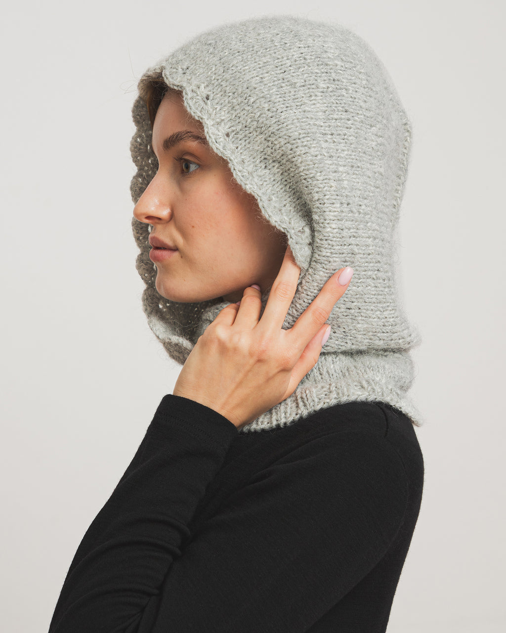 Balaclava DOLORES - SZARA