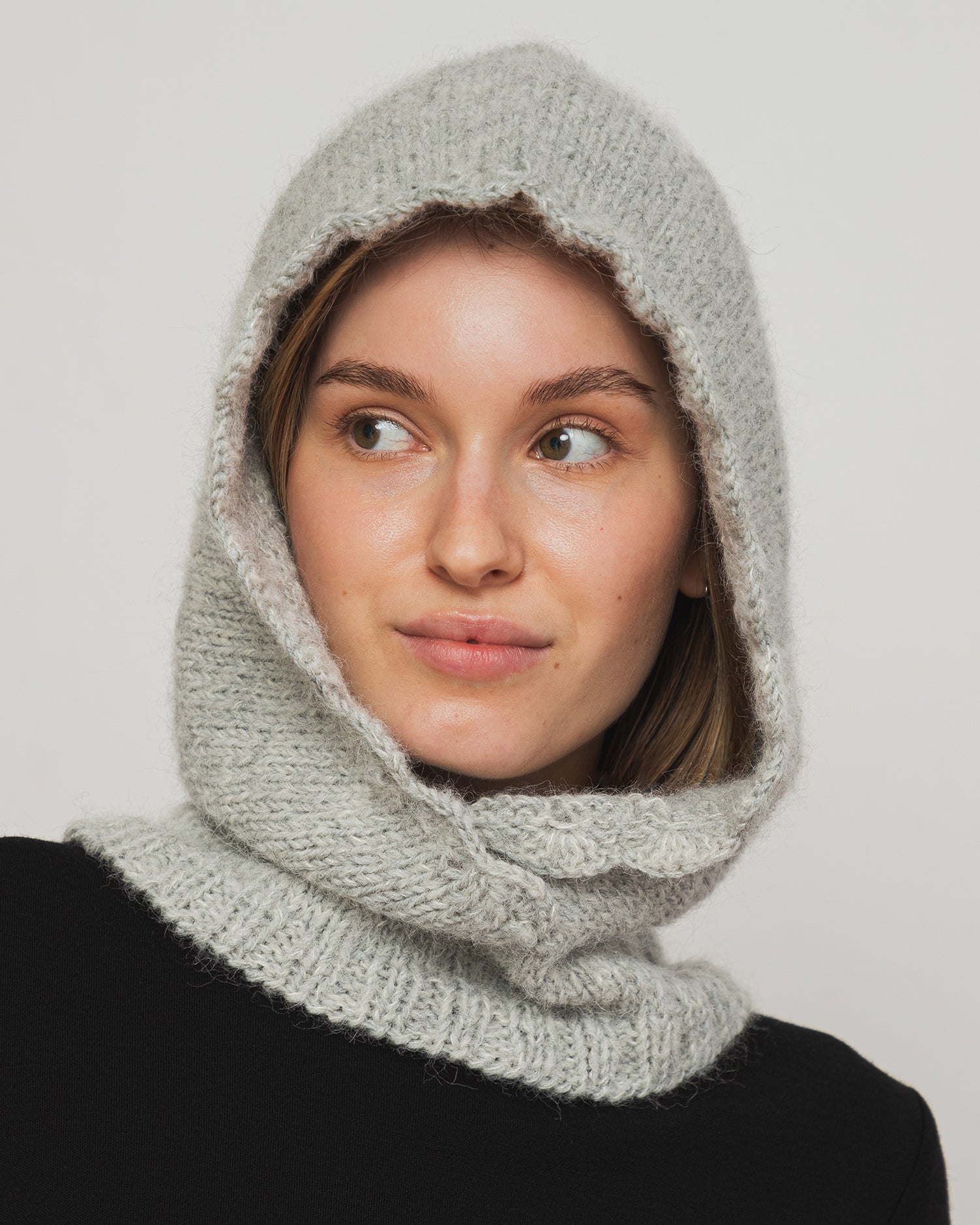 Balaclava DOLORES - SZARA